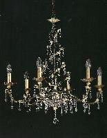 Italian chandelier - Lustre tourbillon                                                                                  